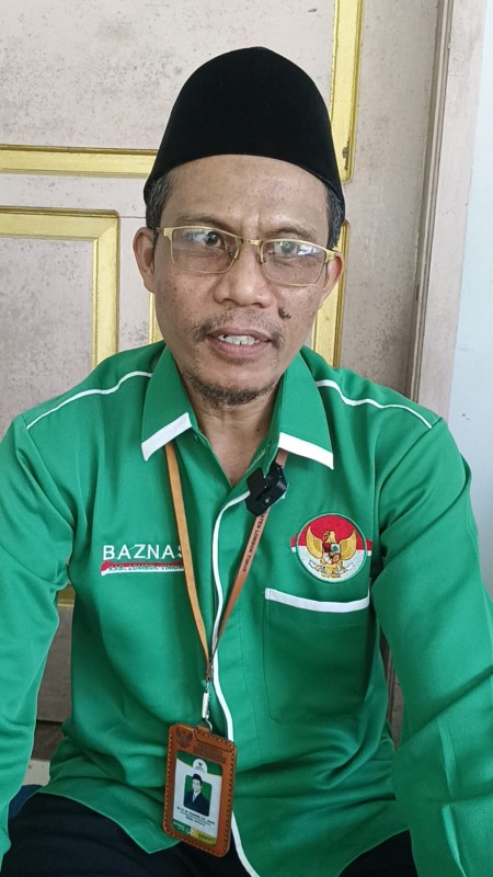 Wakil Ketua 2 Baznas Lotim, Dr. H. M. Hamidi, ST, M.Pd